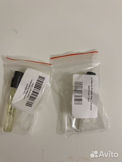 Jo malone пробники