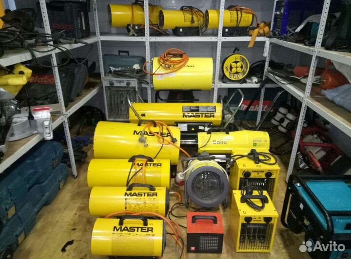 Аренда,прокат тепловых пушек