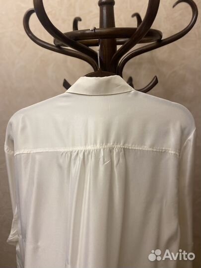 Блуза -рубашка 100 шелк