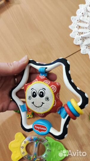 Развивающие игрушки с рождения пакетом