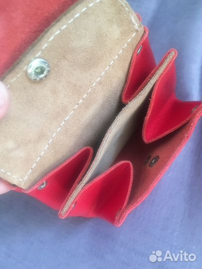 Кошелёк с лисичками