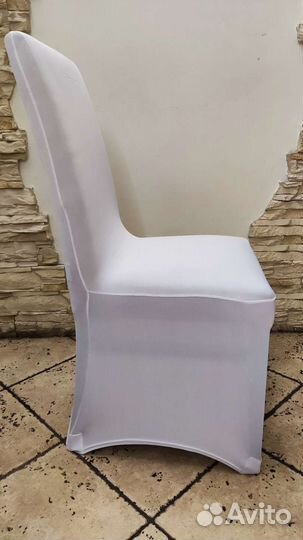 Чехлы на стулья стрейч со спинкой новые