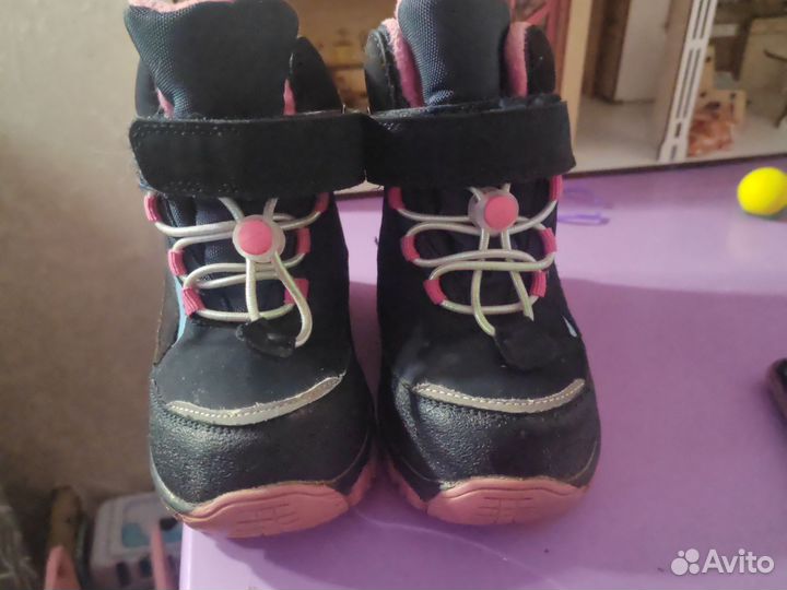 Ботинки зимние для девочки