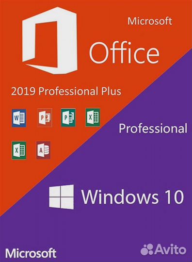 Windows 10 Pro + Office 2019 Pro Plus