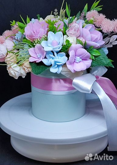 Букеты цветов из мыла