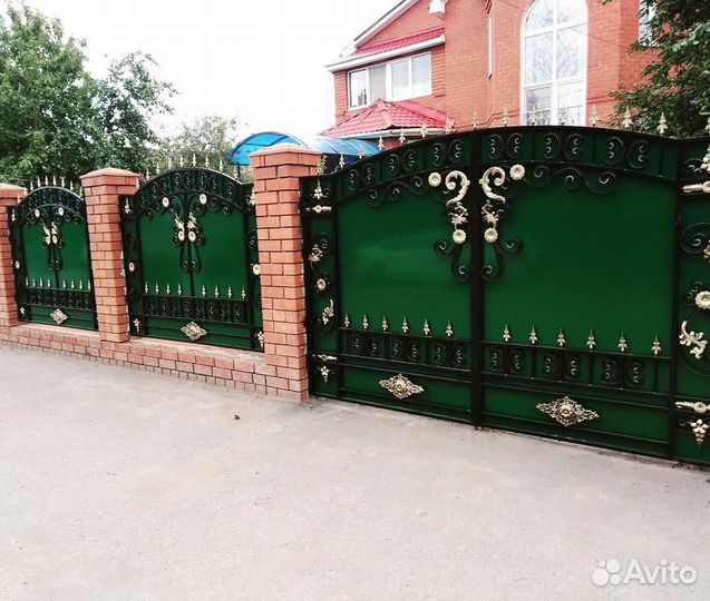 Кованые ворота