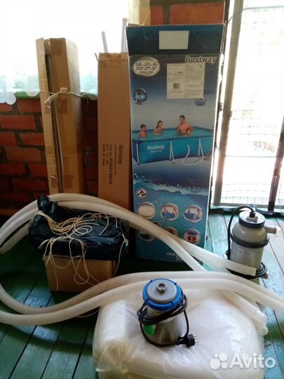 Бассейн каркасный 3х2х0,66