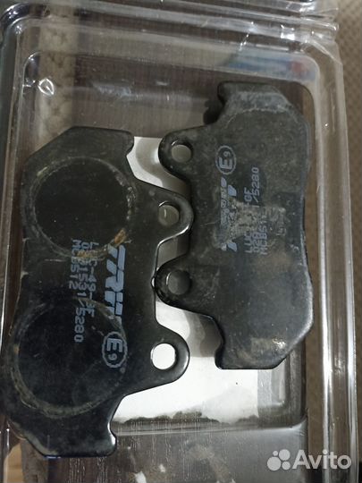 Томозные колодки TRW, SBS 542 IS rear