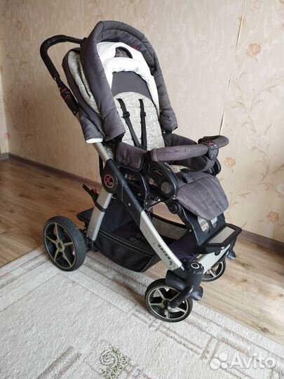 Коляска 2 в 1 harten recer GT