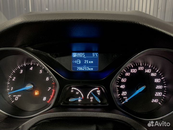 Ford Focus 1.6 AMT, 2012, 206 213 км