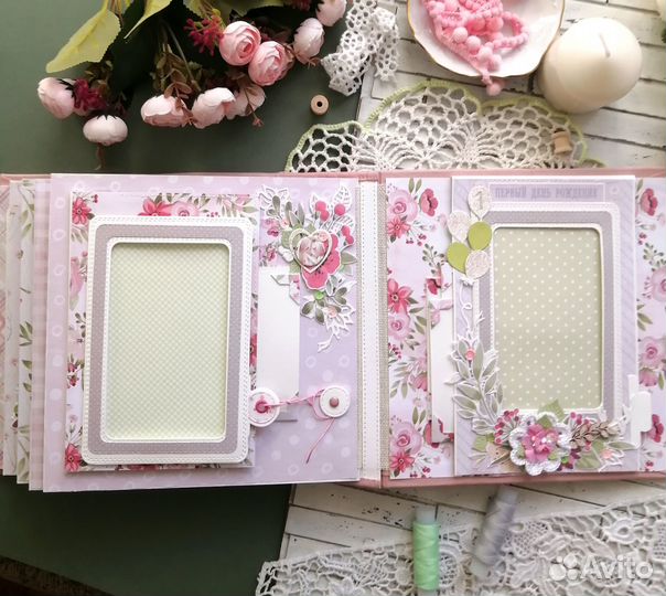 Альбом ручной работы для девочки
