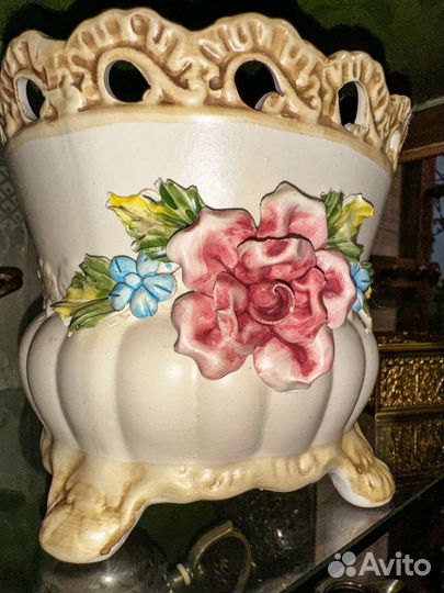 Кашпо каподимонте Capi di Monte