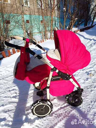 Коляска 2 в 1 adamex enduro