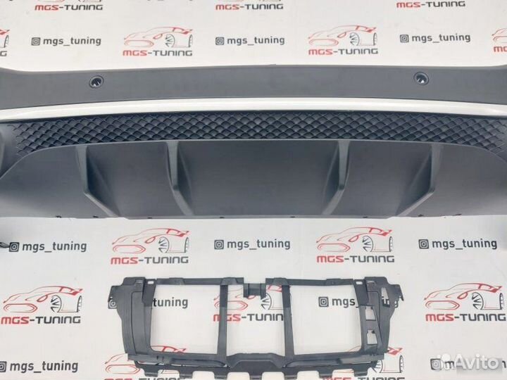 Диффузор с хром насадками 63 Chrome на GLS X167