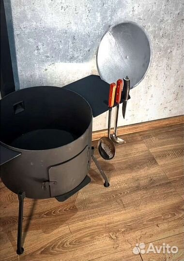 Казан чугунный узбекский