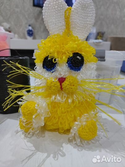 Мочалка- игрушка ручной работы