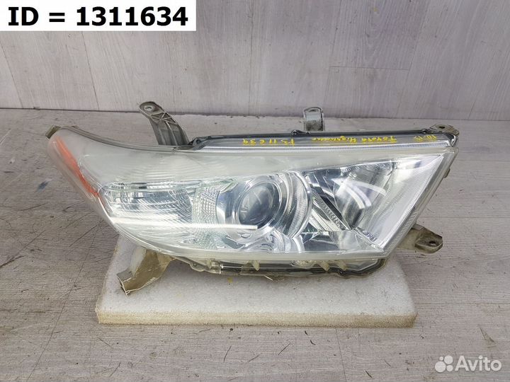 Фара правая Toyota Highlander 2 40 2010-2013