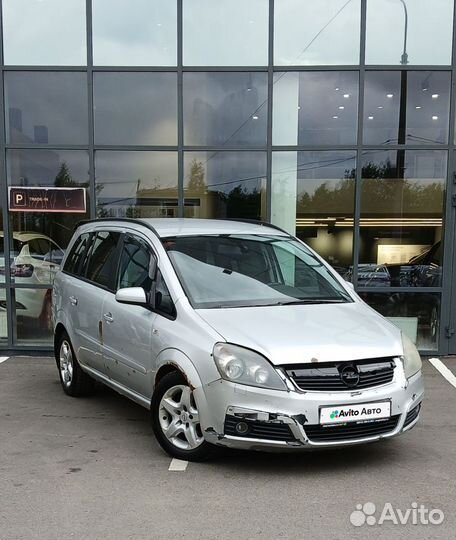 Opel Zafira 1.8 МТ, 2007, 382 000 км