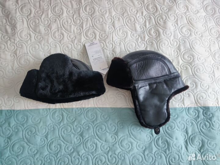 Норковая шапка мужская