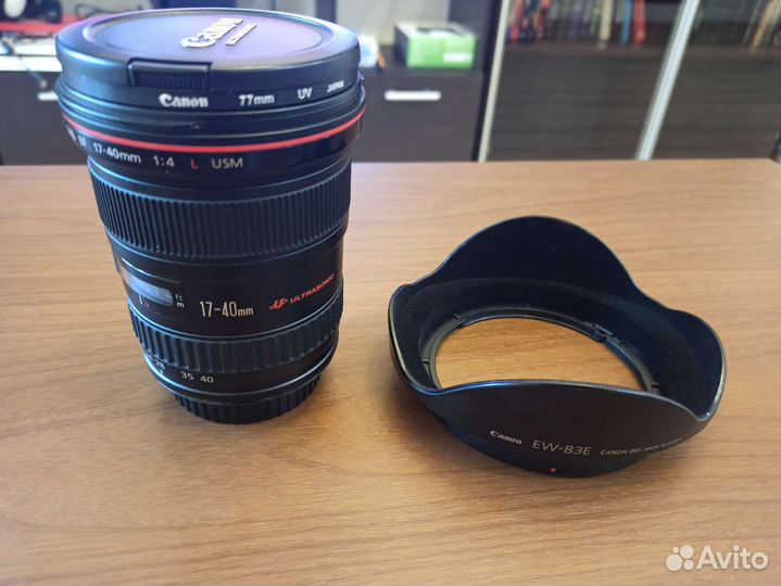 Объектив Canon EF 17-40mm f/4L USM