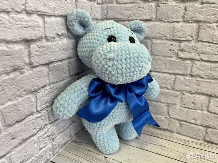 Мягкая игрушка бегемот