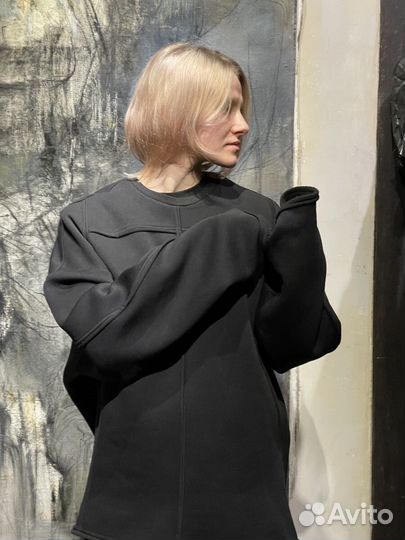 Тёплый свитшот - Оверсайз-S