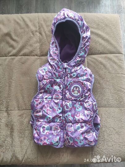 Жилетка для девочки 86 92