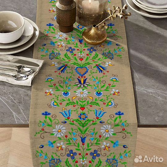 Ткань дорожка хлопок 100