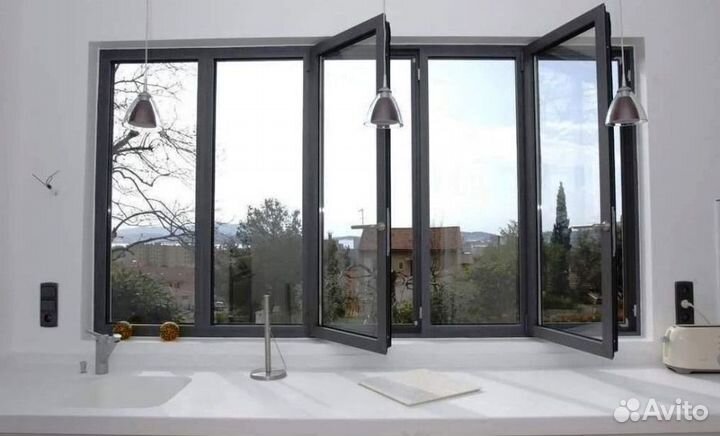 Тёплые алюминиевые окна