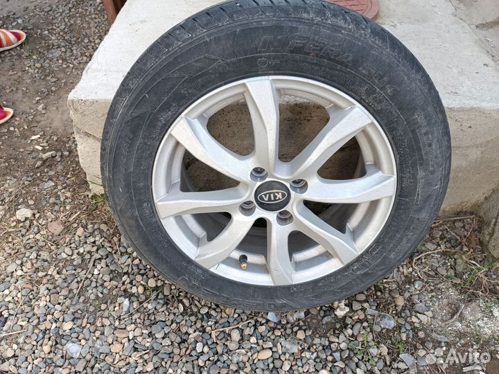 Диски r15 на kia rio