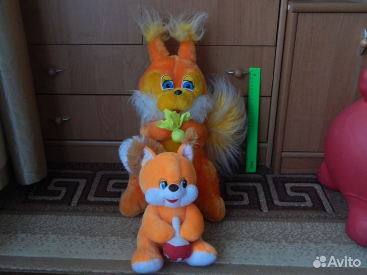 Игрушки детские белки