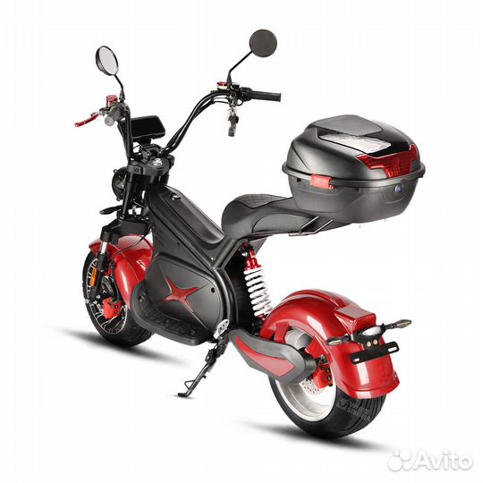 Электроскутер White Siberia Black Sea 5000W (Red)