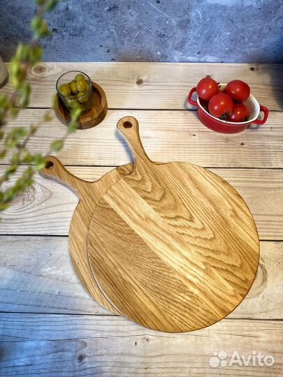 Менажницы и тарелки из дуба