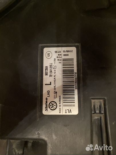 Фара левая volkswagen t6,транспортёр,каравела