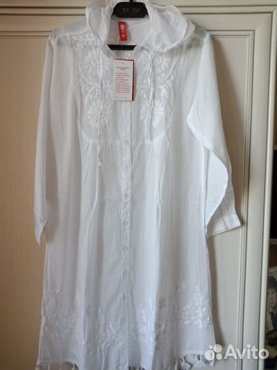 Платья туники пляжные р.50-56