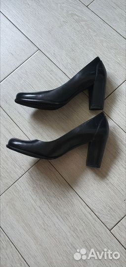 Туфли кожаные ecco, 38 размер