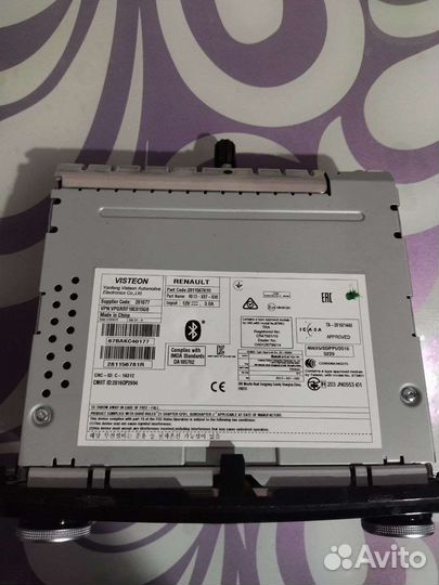 Магнитола Renault Duster, Kaptur. 2020 г