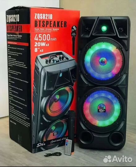 Большая Блютуз колонка