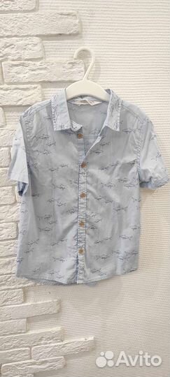 Рубашка на мальчика р.110-116