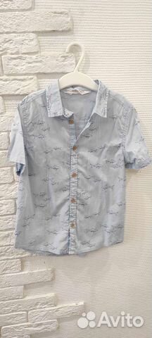 Рубашка на мальчика р.110-116
