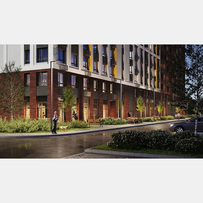 3-к. квартира, 60,5 м², 4/24 эт.