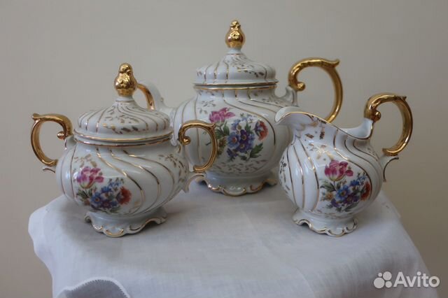 Сервиз Volkstedt Германия винтажный