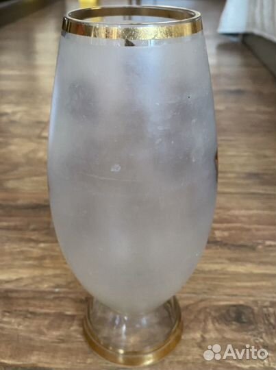 Ваза богемия СССР