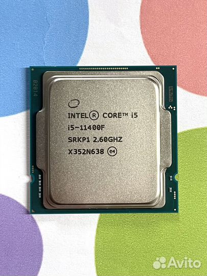 Процессор LGA1200 Intel i5-11400F 2,6-4,4ггц NEW