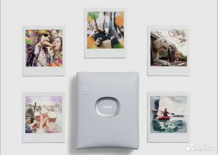 Fujifilm instax square link ash white(новый)