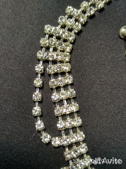 Колье с серьгами