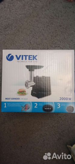 Мясорубка Vitek новая