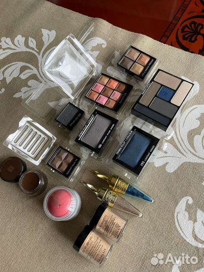 Пудра, тени, guerlain, dior, givenchy