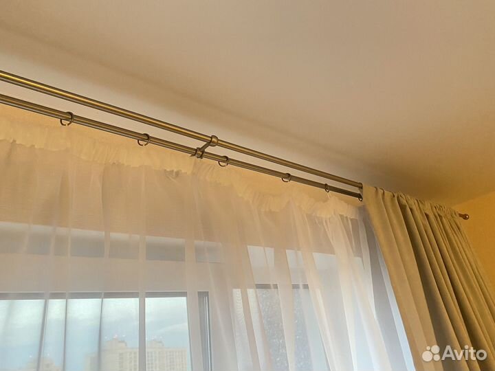 Карниз двухрядный