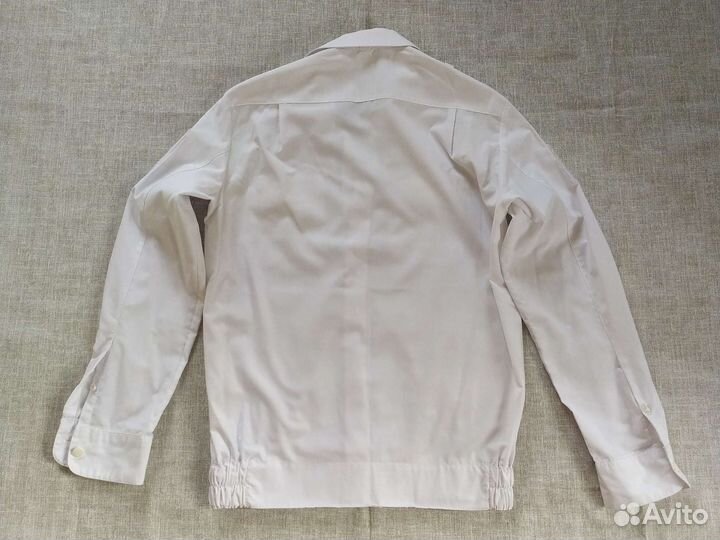 Блузка рубашка мвд женская белая 44 46 размер